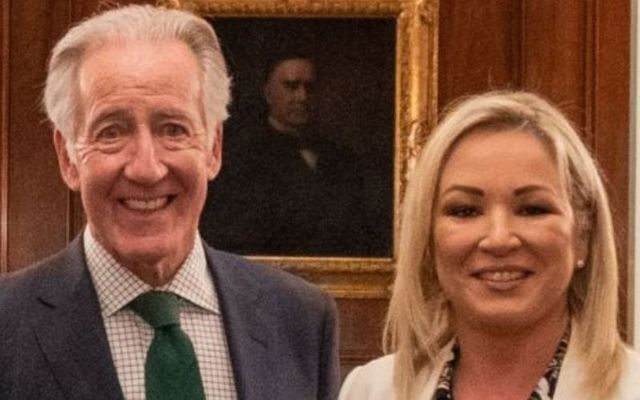 June 2023: Representative Richard Neal and Northern Ireland\'s First Minister-designate Michelle O\'Neill on Capitol Hill.