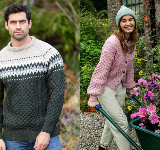 Ireland's first and oldest sweater store unveils new collection for St Patrick's Day