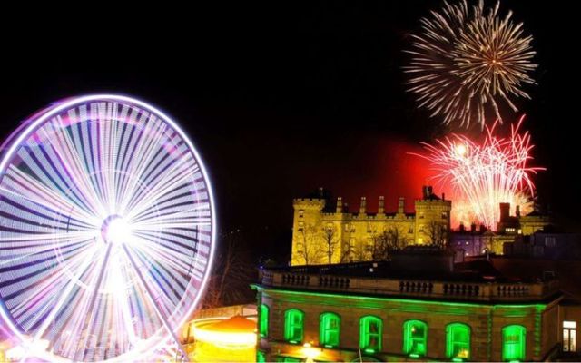 The \"big wheel\" at St. Patrick\'s Festival Kilkenny.