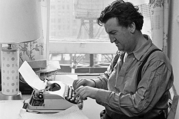 Brendan Behan, photographed in c. 1955.