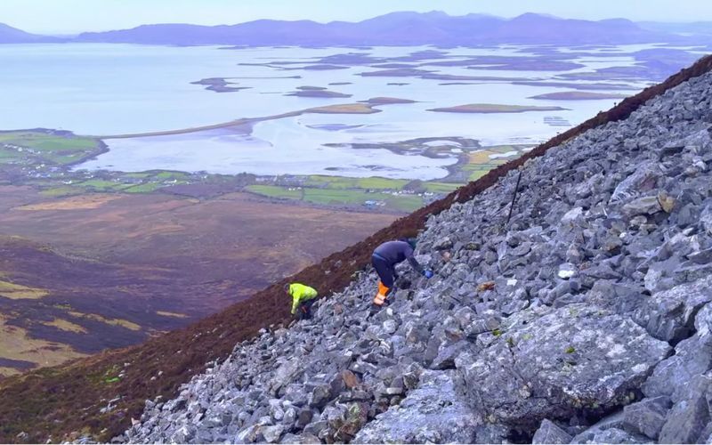 Fascinating series details construction of Croagh Patrick steps