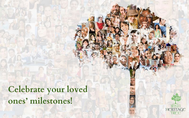 Celebrate your loved ones milestones with Irish Heritage Tree