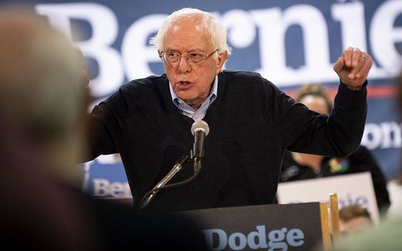 Bernie Sanders heckled by pro-Palestinian protesters at Dublin event