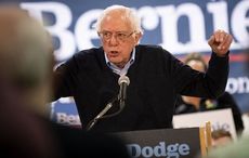 Bernie Sanders heckled by pro-Palestinian protesters at Dublin event