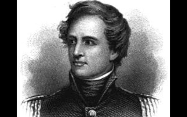 Major George Croghan, Hero of Fort Stephenson, August 2, 1843. From \"Proceedings at the Unveiling of the Soldiers\' Monument on the Site of Fort Stephenson, Fremont, Ohio\" by the Sandusky County Soldiers\' Monument Association, published by The Democratic Messenger at Fremont, Ohio in 1885, page 3.