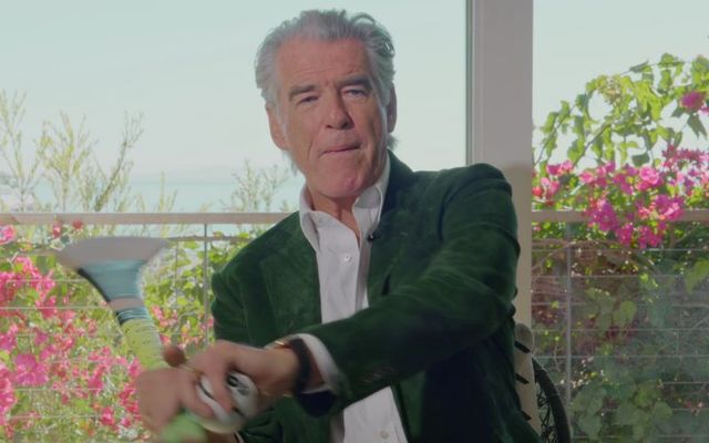 Pierce Brosnan in the trailer for \"Quintessentially Irish.\"