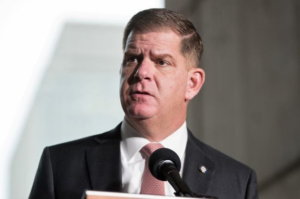 Marty Walsh pictured in March 2020. 