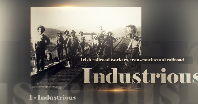 I for Industrious: The AOH celebrates Irish America for St. Patrick\'s Day. 
