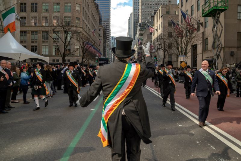 gardai photos in nyc st patricks day 2025