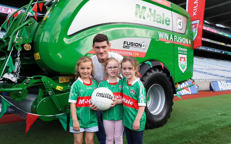 Ireland's most unique raffle, WIN a new McHale Fusion 4 Plus Baler or €75,000 cash
