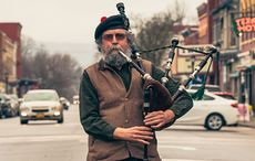 Former bagpipe busker offering huge reward for photo of him during vagabond years
