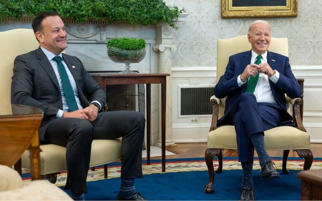 March 15, 2024: Taoiseach Leo Varadkar and President Joe Biden in The White House.