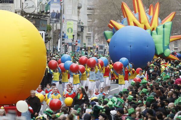 WATCH: Dublin's St. Patrick's Day parade, the biggest ever!