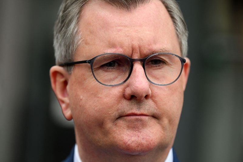 Sir Jeffrey Donaldson steps down as DUP leader after being arrested and charged