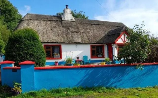 Thea Trussler\'s thatched cottage in Co Cork.
