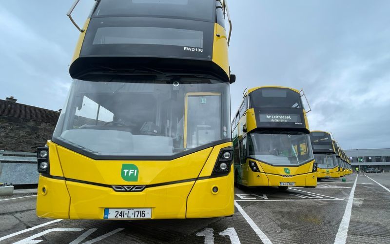 Limerick gets Ireland’s first fully electric regional city bus service
