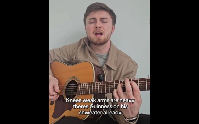 WATCH: Irish singer goes viral with hilarious Christy Moore imitation