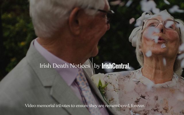 IrishCentral Death Notices: Use the code IC10 at checkout.