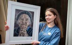 Antrim student's incredible pencil portrait wins Texaco Children's Art Competition