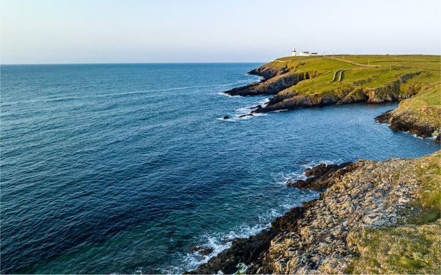 Mapping the Irish seabed: Gally lighthouse, Cork.