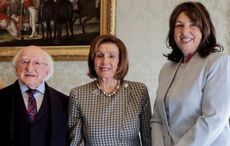 United Ireland is an "exciting idea," Nancy Pelosi says in Dublin