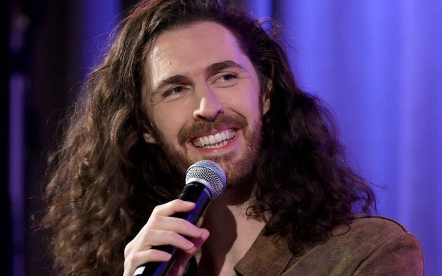 October 30, 2023: Hozier speaks onstage at An Evening With Hozier at The GRAMMY Museum in Los Angeles, California.