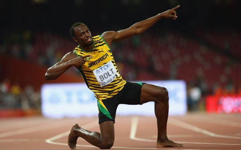 Usain Bolt describes Ireland as a "cold Jamaica"