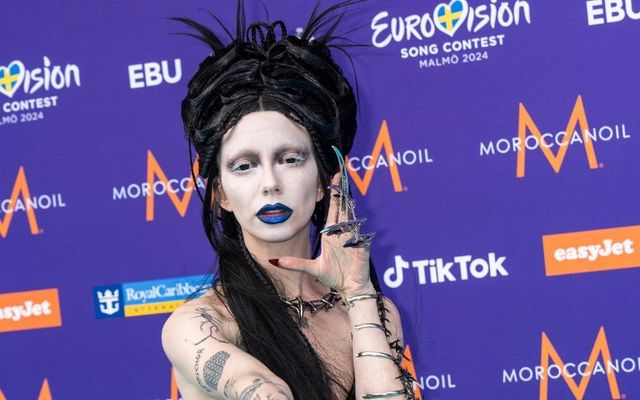 Bambie Thug from Ireland attends the 68th Eurovision Song Contest at Malmo Live on May 5, 2024 in Malmo, Sweden.