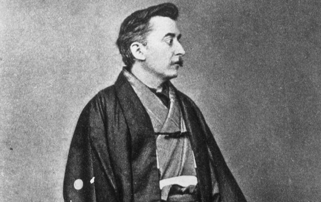 Irish writer (Patrick) Lafcadio Hearn (1850-1904).