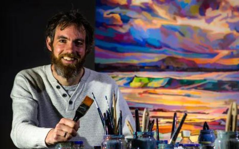 Ireland’s 'Surf-Painter of Light' opens new gallery and studio in Co Donegal