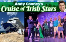 Selling out fast! Only a few tickets left for Andy Cooney’s Cruise of Irish Stars