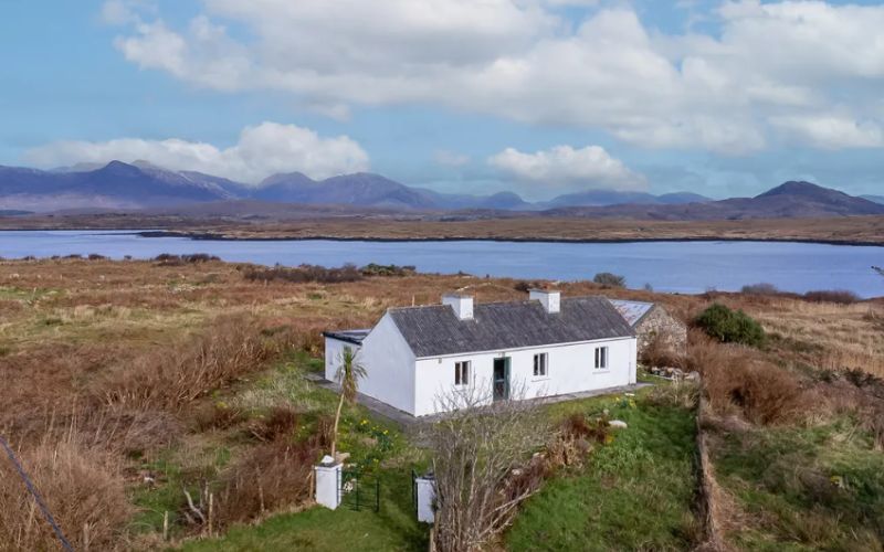 This Irish cottage on an island off the coast of Connemara is on sale for $737k