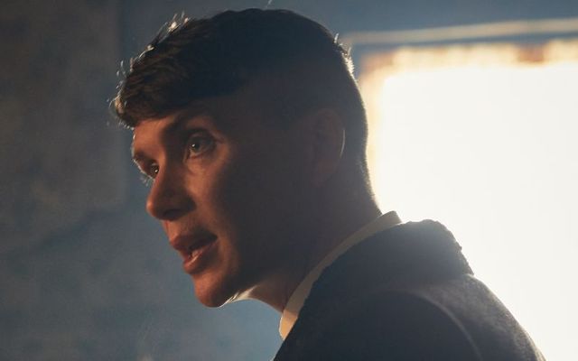 Cillian Murphy as Tommy Shelby in \"Peaky Blinders.\"