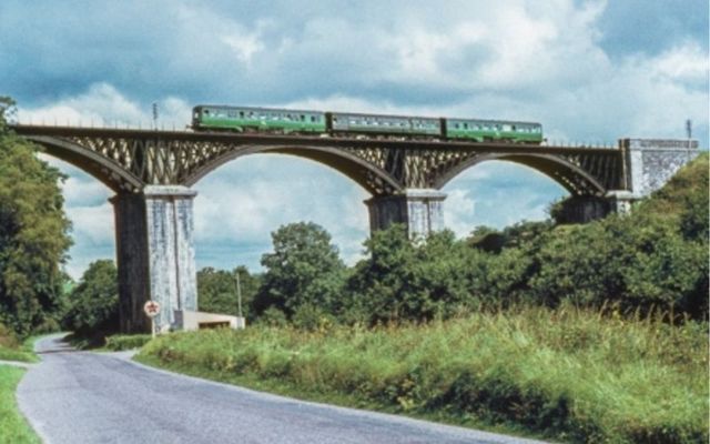 Cover art for \"West Cork Railways – Birth Beauty and Betrayal\" by Chris Larkin.
