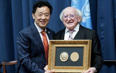 President of Ireland awarded prestigious UN medal