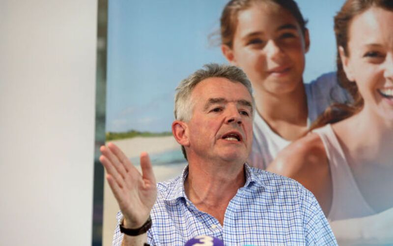Ryanair CEO Michael O'Leary warns of consequences of not expanding Dublin Airport's passenger cap