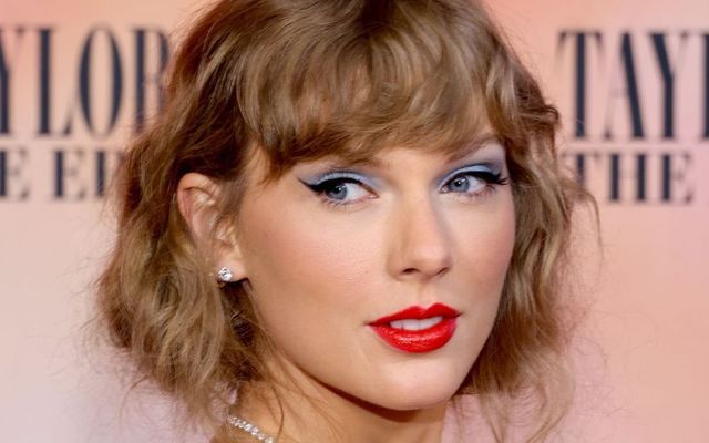 October 11, 2023: Taylor Swift attends \"Taylor Swift: The Eras Tour\" Concert Movie World Premiere at AMC The Grove 14 in Los Angeles, California.