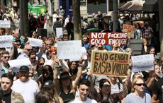 Thousands protest across Ireland against gender-based violence
