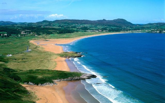 Portsalon, Co Donegal - eagle-eyed Swifties determined Taylor Swift was here after she posted pictures from a beach on social media.