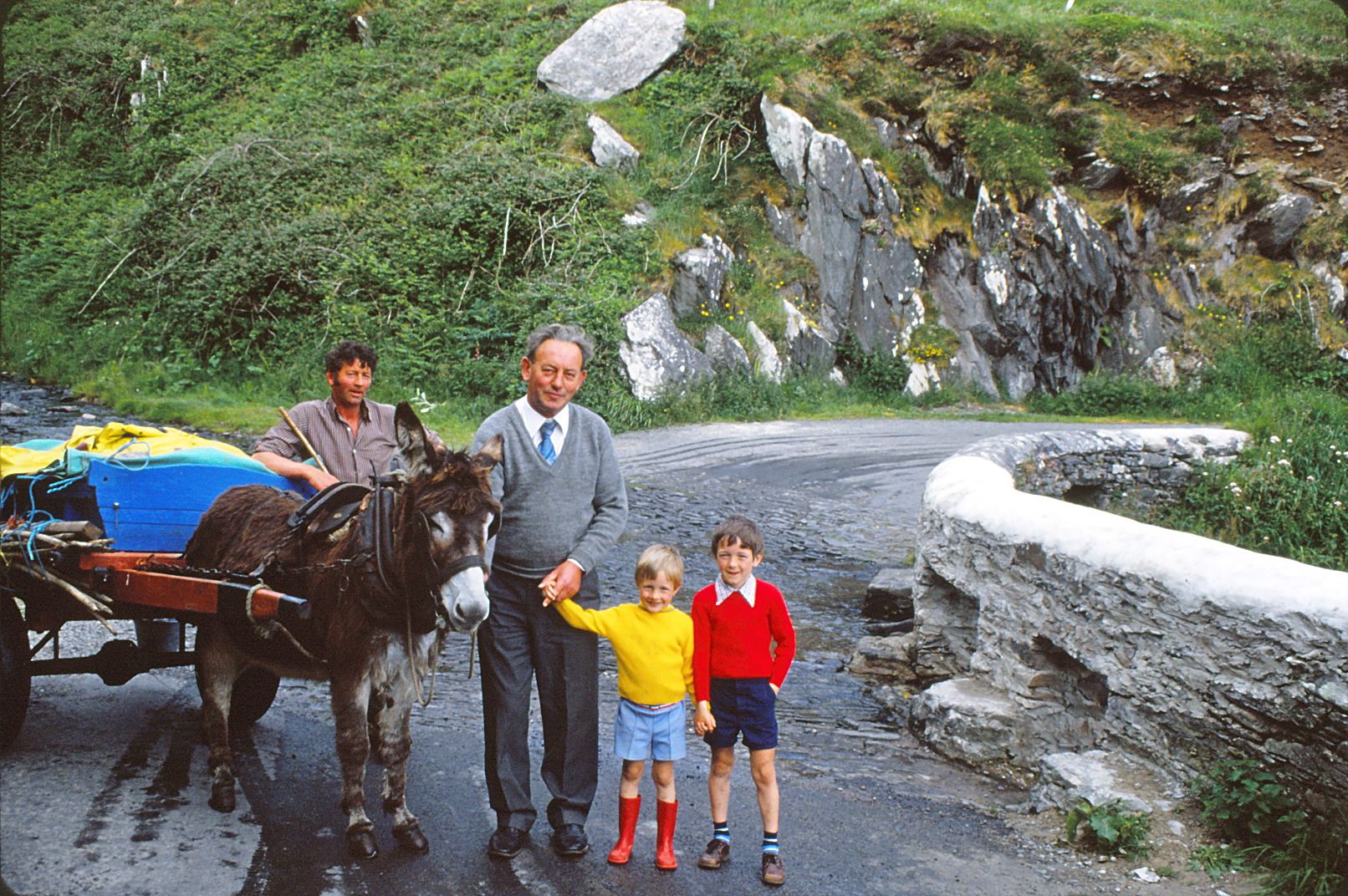 Crossing the Devil's Elbow in County Kerry