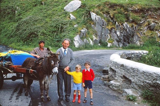 Crossing the Devil's Elbow in County Kerry