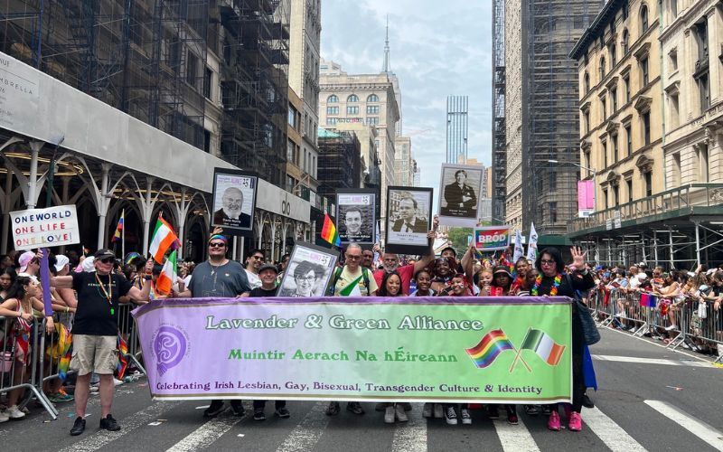 Irish LGBTQ group marks 30 years of activism in New York Pride March
