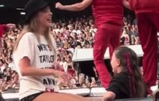 Cork girl, 8, on the “incredible” moment she was given Taylor Swift’s "22" hat in Dublin