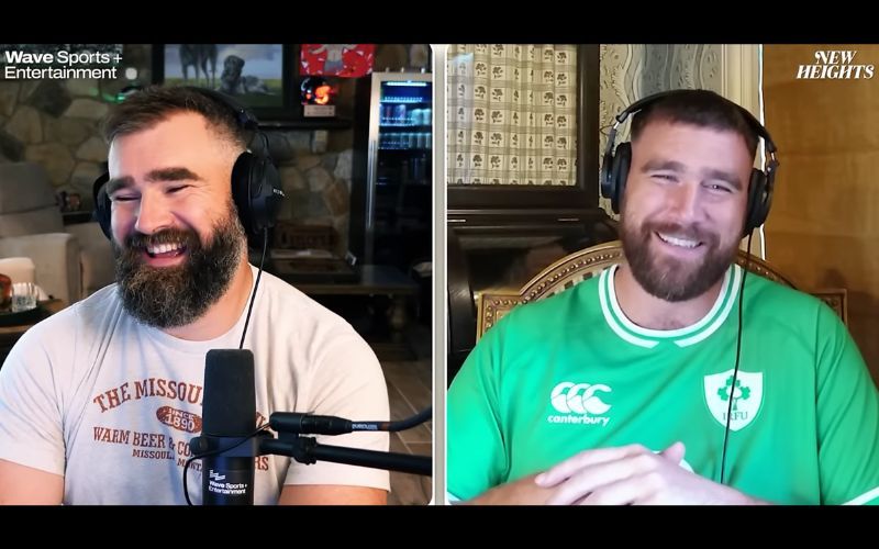 Guinness and Gaelic football - NFL’s Kelce brothers dive into Ireland in new podcast