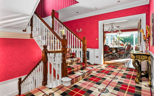 The landing of Villa Barton, 1 Churchfield, The K Club, Straffan, Co. Kildare.