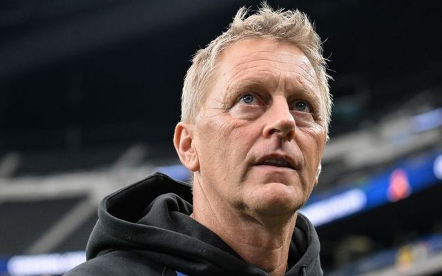 June 26, 2024: Heimir Hallgrimsson, Head Coach of Jamaica, gestures prior the CONMEBOL Copa America 2024 Group B match between Ecuador and Jamaica at Allegiant Stadium in Las Vegas, Nevada. 