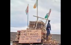 Northern Ireland politicians, Catholics, and journalists targeted in Eleventh Night bonfires