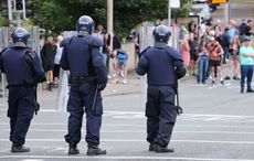 Gardaí injured and fire lit at Coolock site earmarked for asylum seekers