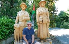 Wooden sculptures of women are an important addition to Tipperary Town