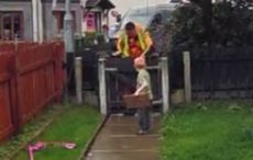 WATCH: Quick-thinking Co Down boy, 6, gets Amazon delivery driver to save Mum